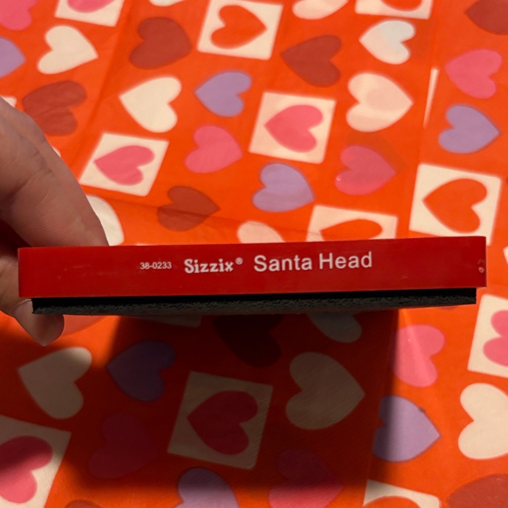 Sizzix Santa Head Die in Red